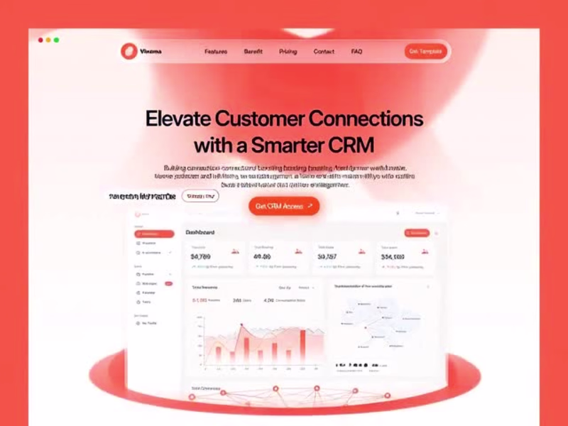 Cover image for SaaS Website Design and @framer