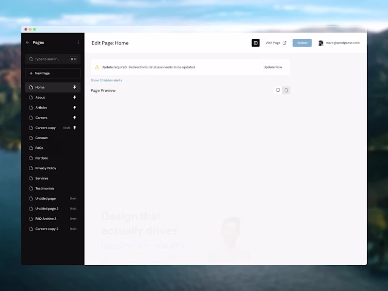 Cover image for WordPress – Gutenberg editor redesign