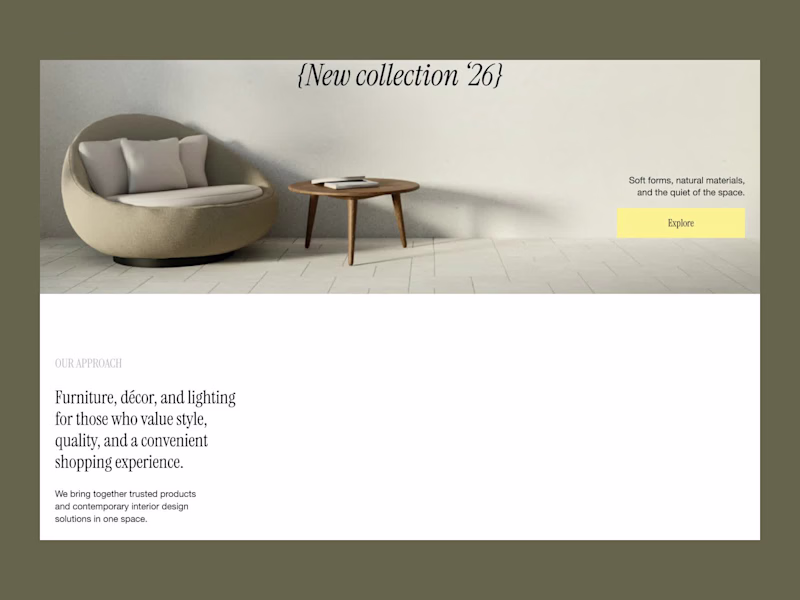 Cover image for Web Design / UI-UX Design — E-commerce