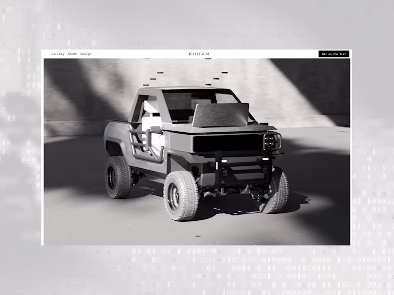 Cover image for Overlander 3D website