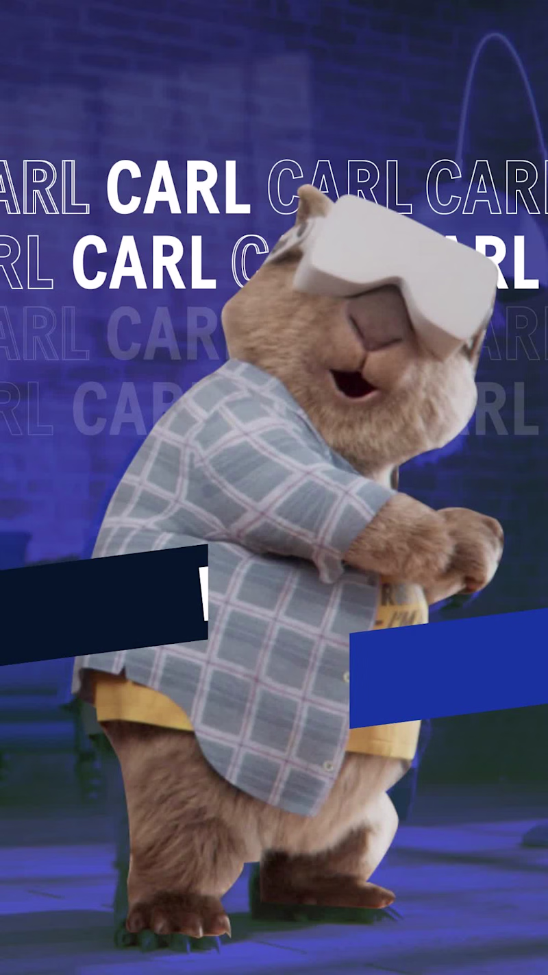 Cover image for Carl the Wombat