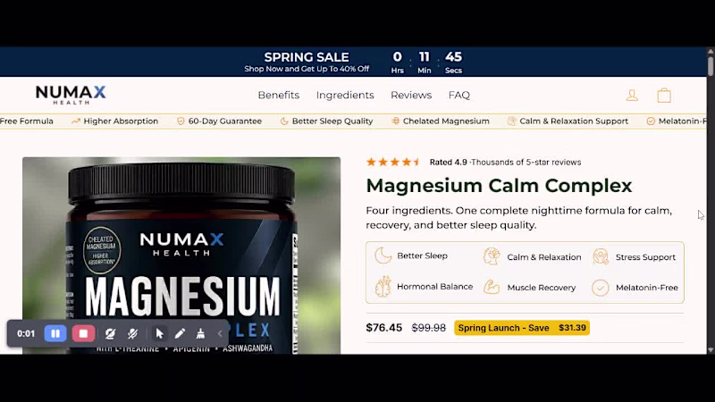 Cover image for Numax Health & Wellness