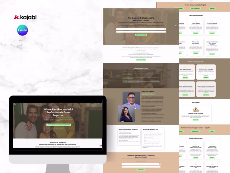Cover image for Kajabi Website for Bilingual Community