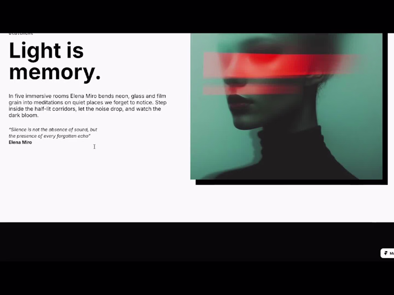 Cover image for Fragments - art exhibition