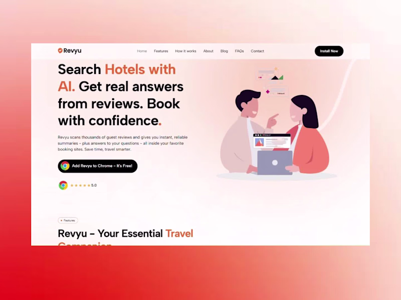 Cover image for Revyu AI Website Redesign
