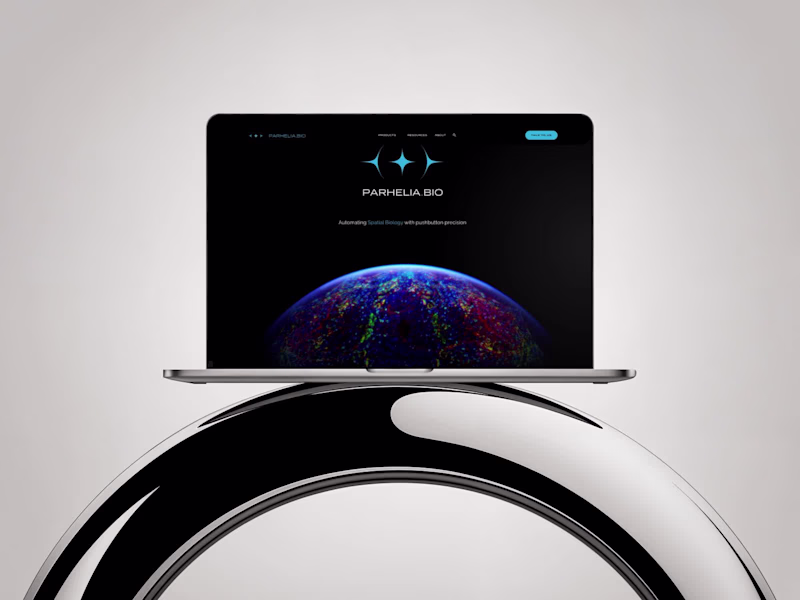 Cover image for Parhelia | Website Redesign & UX Strategy