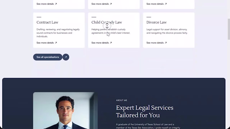 Cover image for Elementor Portfolio Website