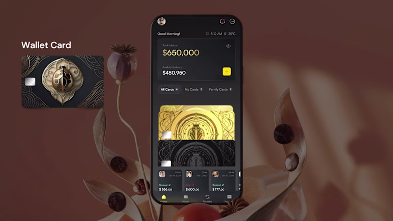 Cover image for Neo Bank Wallet Screen