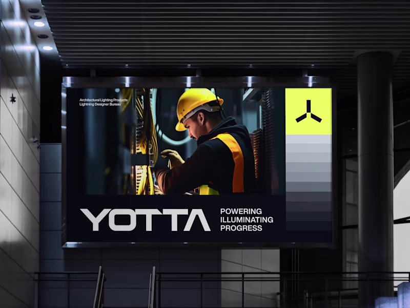 Cover image for YOTTA / Solar Company Brand Identity