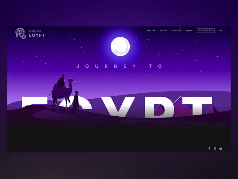 Cover image for Immersive Parallax Landing Page Concept