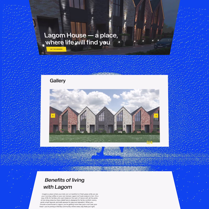 Cover image for added to my portfolio. https://lagom.pash.website/