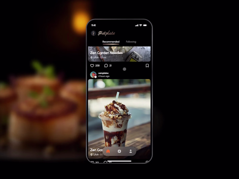 Cover image for Hot Plate: Dish-First Food Discovery Prototype