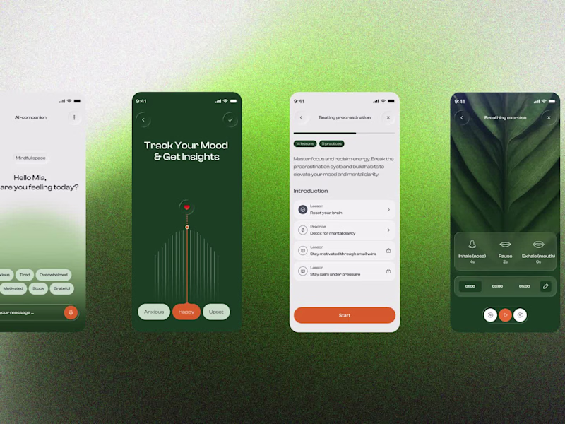 Cover image for UI/UX & Mobile App Designer | Mental Health & Productivity App 
