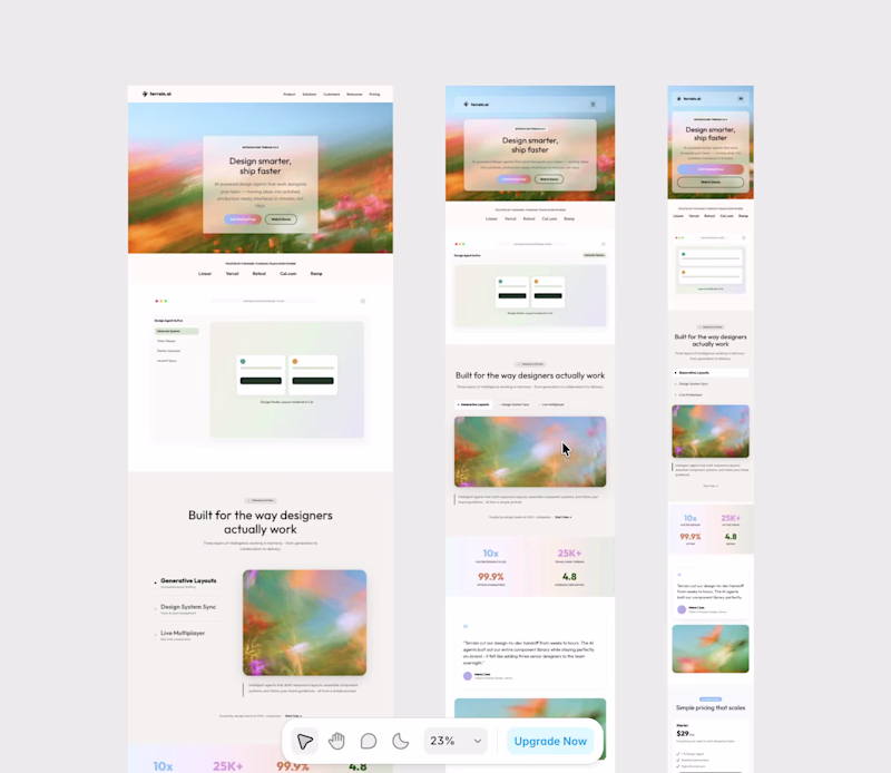 Cover image for building some templates! figma to framer