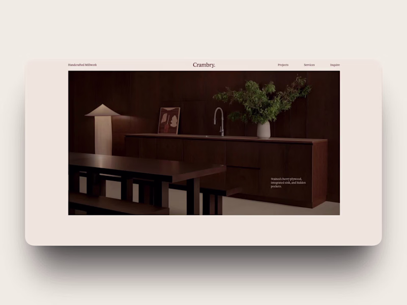 Cover image for Crambry — Framer Website Development