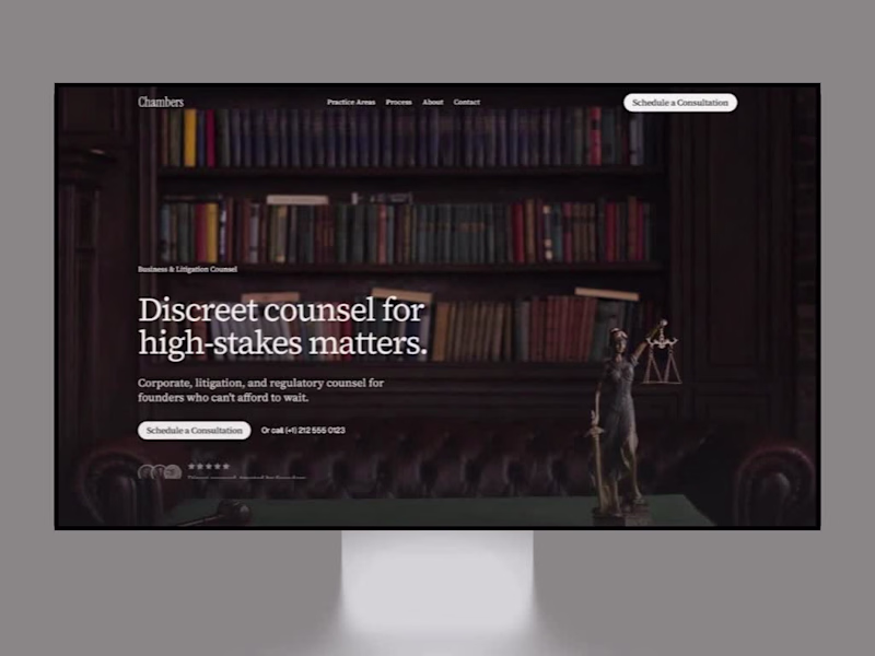 Cover image for if your law firm's website