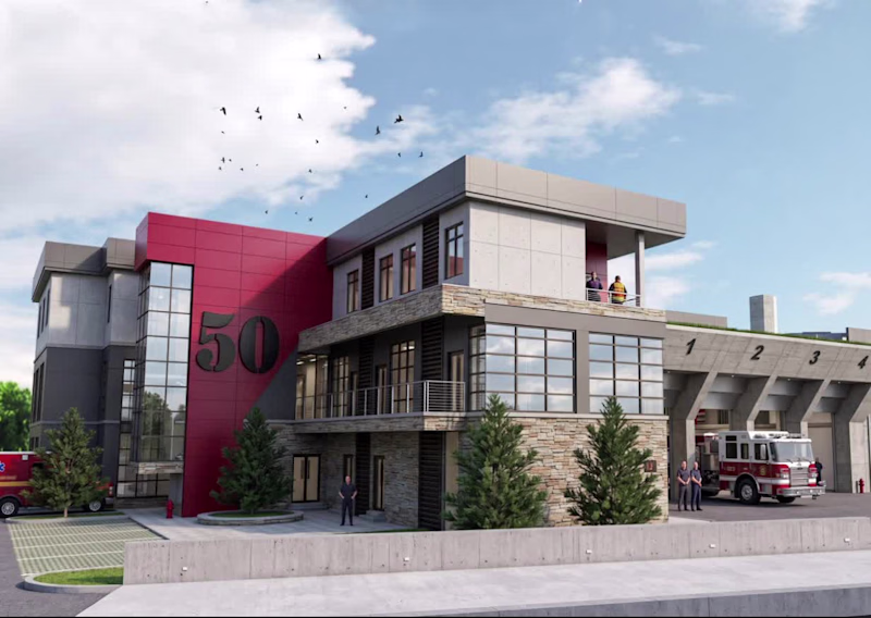 Cover image for FIRE STATION ACADEMY | 3D RENDERING