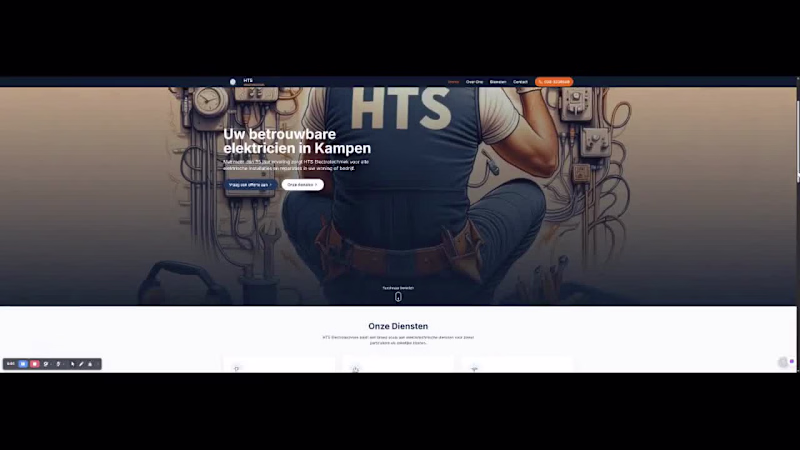 Cover image for Electrician Website