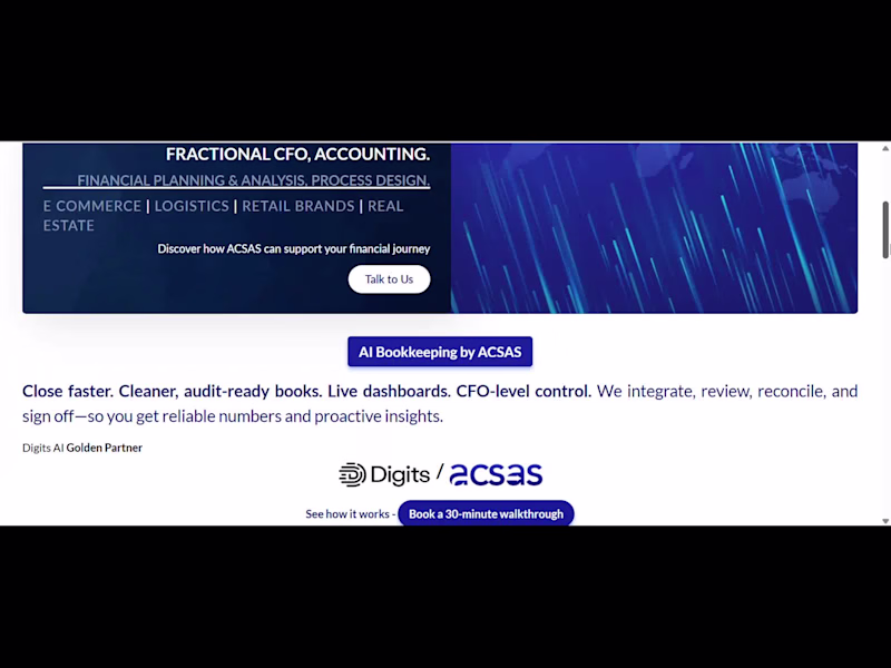 Cover image for ACSAS | Business Services Platform