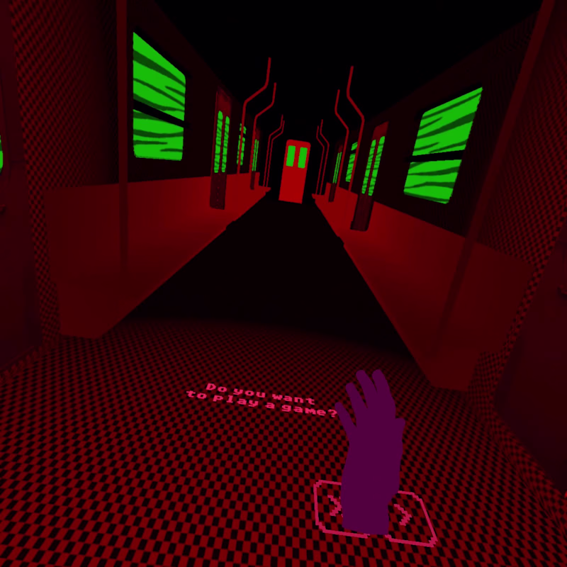 Cover image for Do you like mysterious pixel VR trains ? Step aboard… VR Gam...
