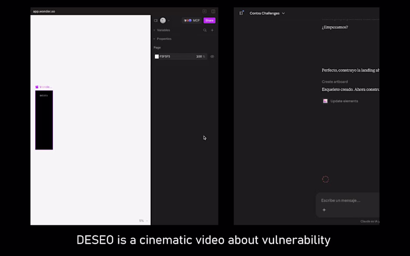 Cover image for DESEO is a cinematic video