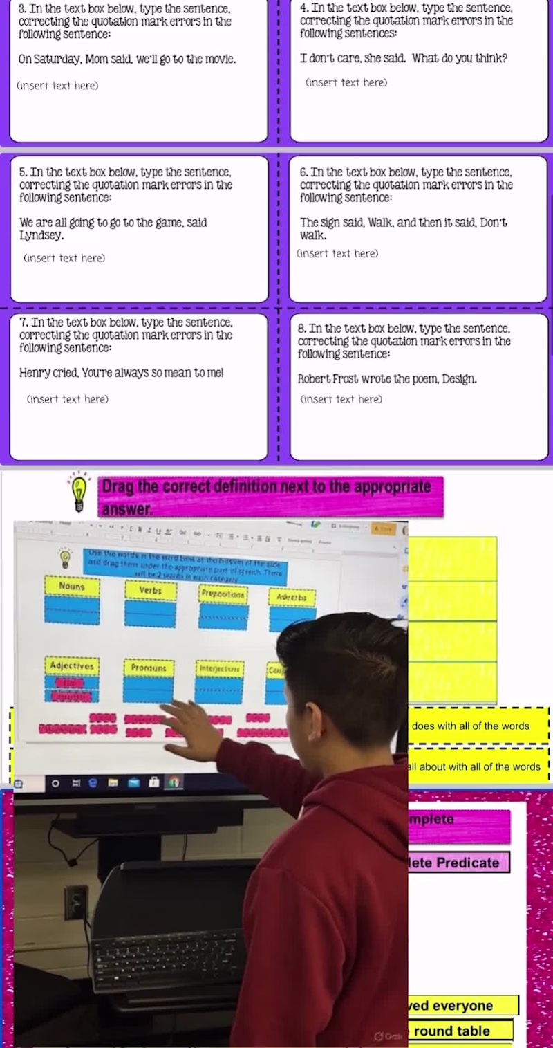 Cover image for ✨ Interactive Parts of Speech Made EASY (and Fun!) ✨ Want ac...
