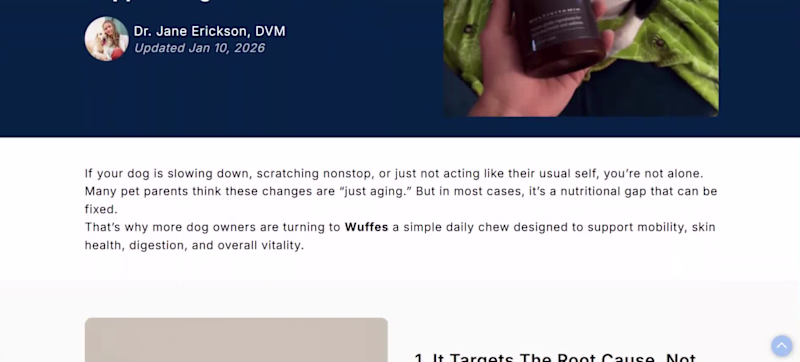 Cover image for Listicle Landing Page Pupganics
Designed and