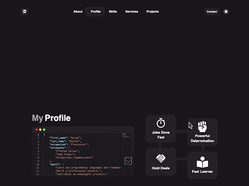 Cover image for My Portfolio: Next.js | Sanity CMS | Framer Motion | Tailwind
