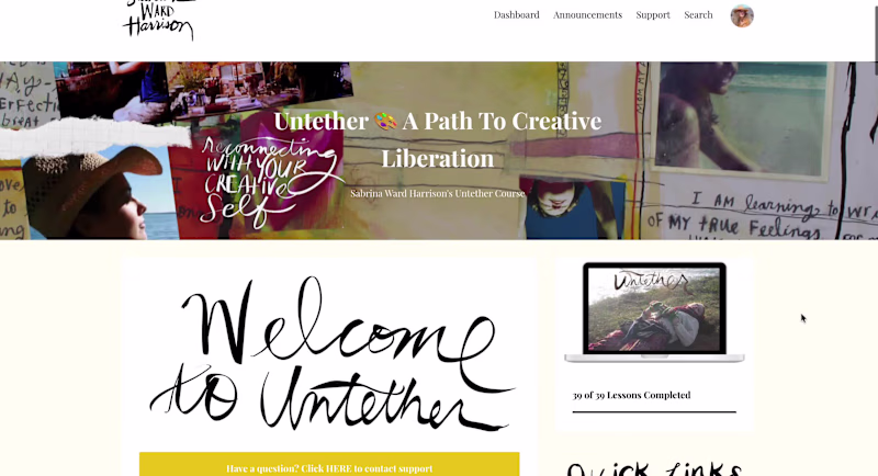 Cover image for I created this online membership
