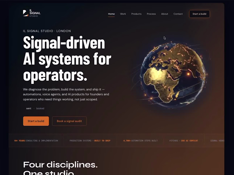 Cover image for Built a website for my