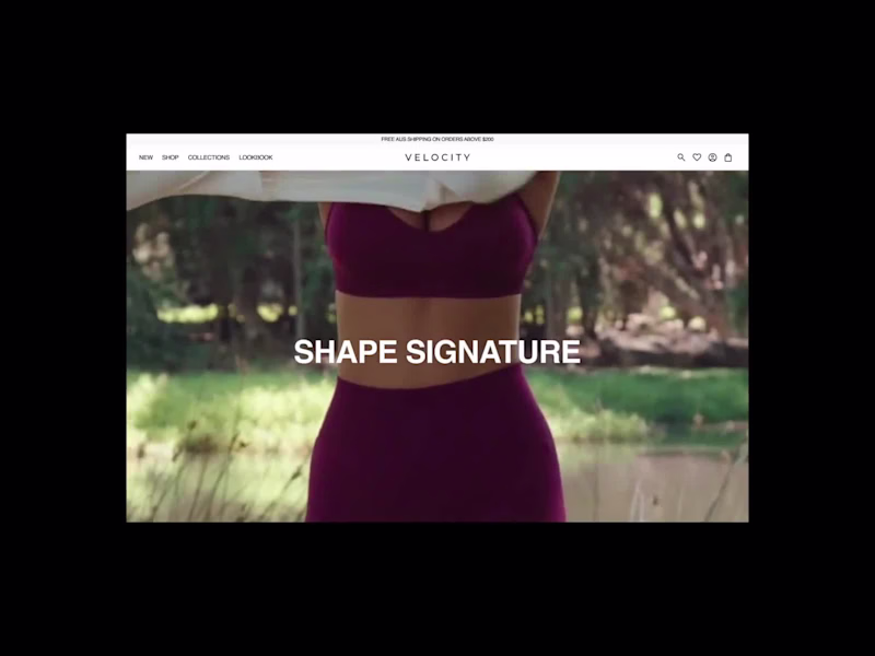 Cover image for Velocity Activewear (Custom Shopify Website)