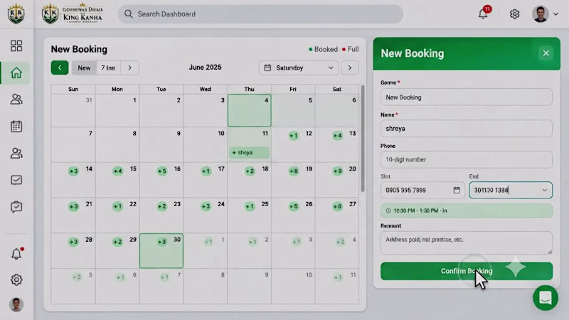 Cover image for Cricket Ground Booking System –