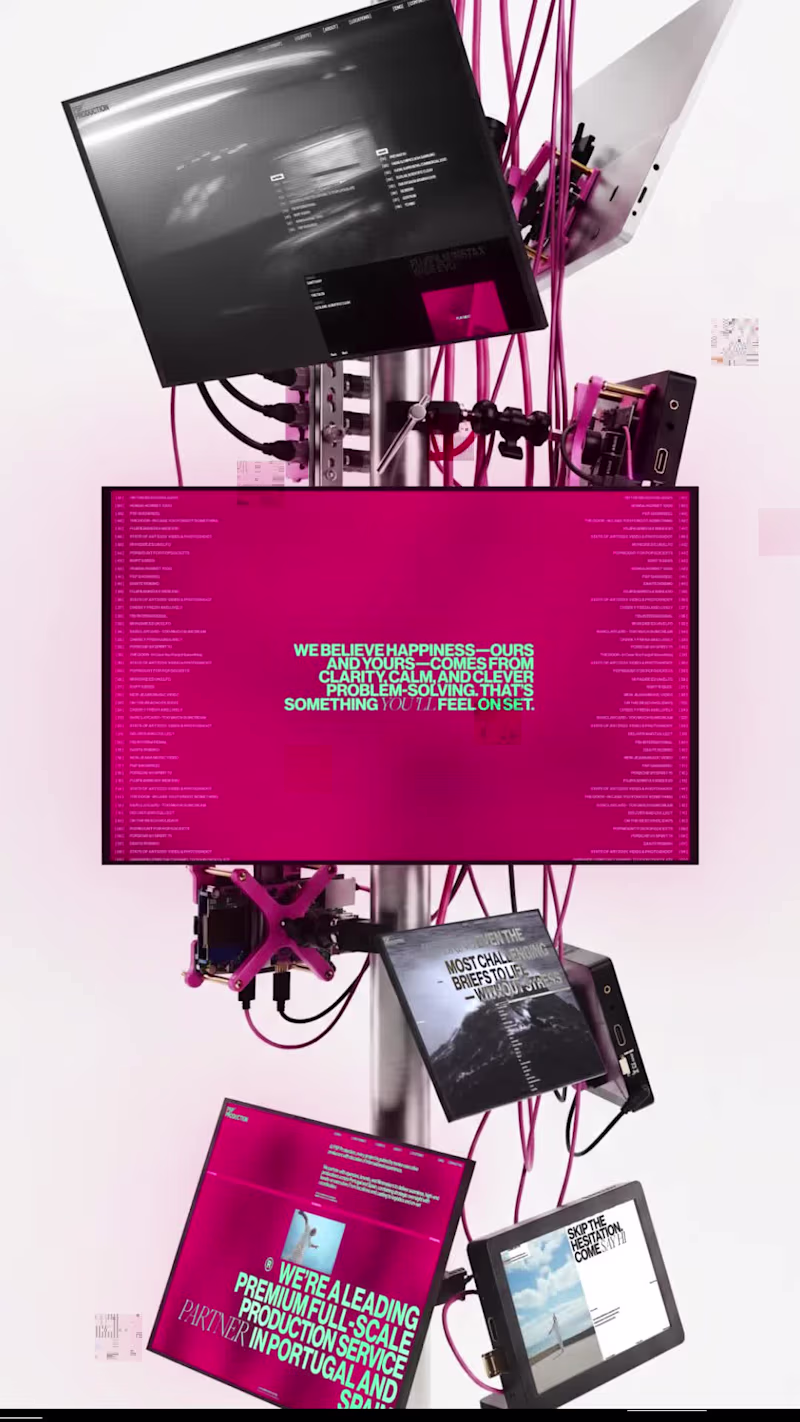 Cover image for We built a cinematic website