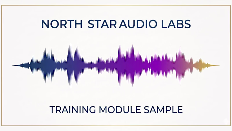 Cover image for Professional audio narration designed for