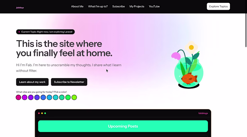 Cover image for Blog Platform😍 
Designed and built