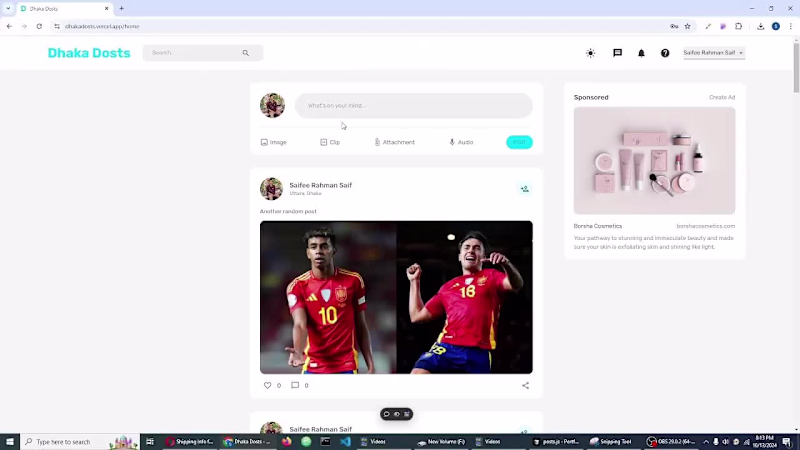 Cover image for React Social Media App