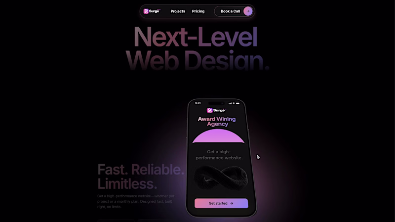 Cover image for Surge Design – High-Performance Web Design & Development