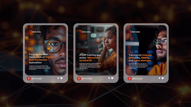 Cover image for IronSigil Brand Identity and Website Design