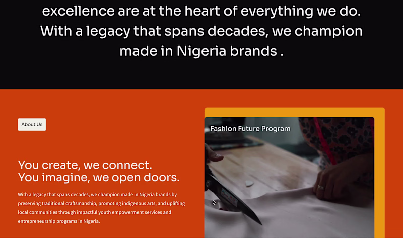 Cover image for Ethnocentrique, built to clearly communicate the product’s v...