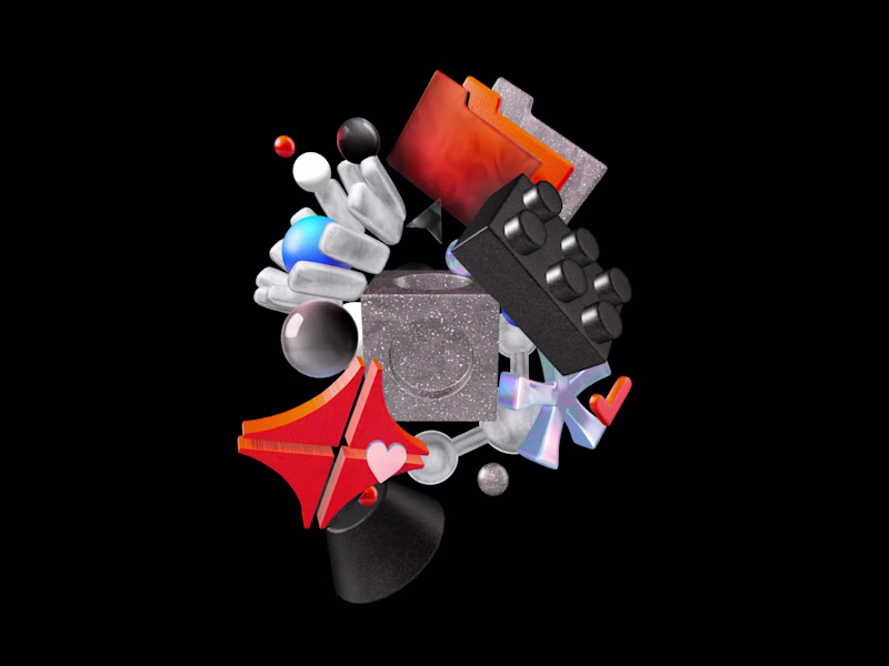 Cover image for Abstract 3D Elements