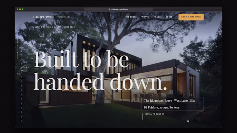 Cover image for A website for Hightower Custom