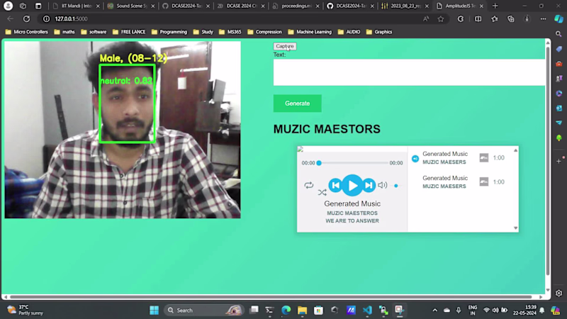 Cover image for Mood-Based Music Generator