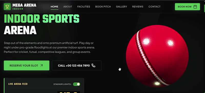 Cover image for Mega Arena – Interactive Sports & Gaming Platform