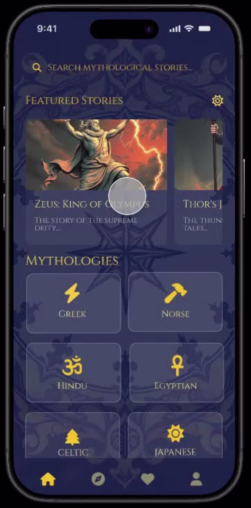 Cover image for Divinepedia – Mythology Exploration App 