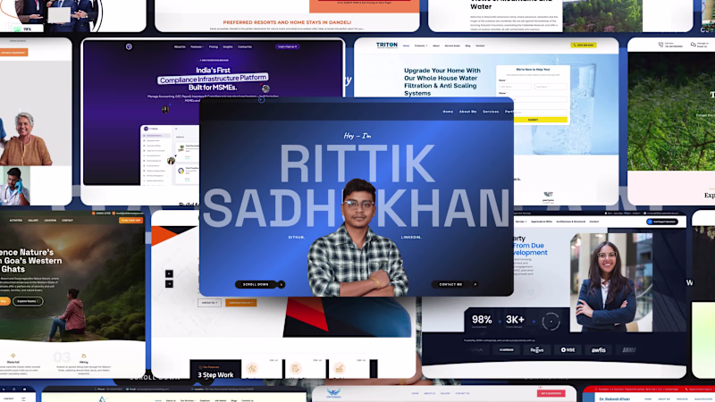 Cover image for Rittik Sadhukhan - Full Stack