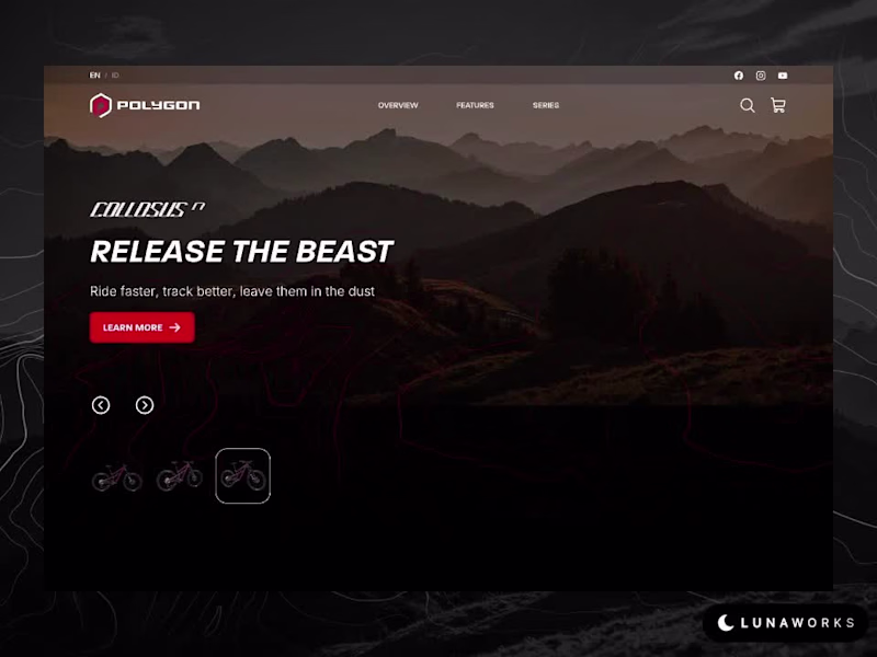 Cover image for Polygon Colossus N Product Page Redesign Concept