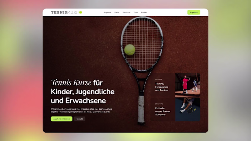 Cover image for Tennis Club Website Redesign & Optimization