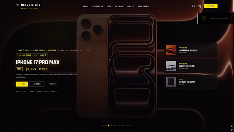 Cover image for NEXUS STORE — Luxury shopping