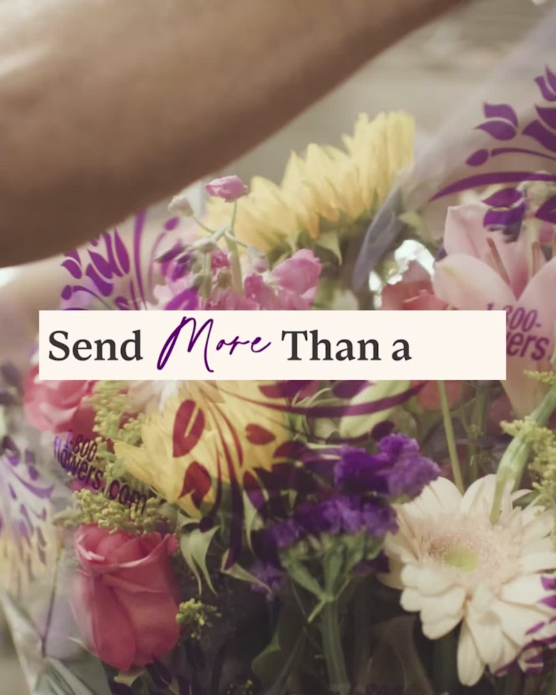 Cover image for 1-800-Flowers: Social Ad