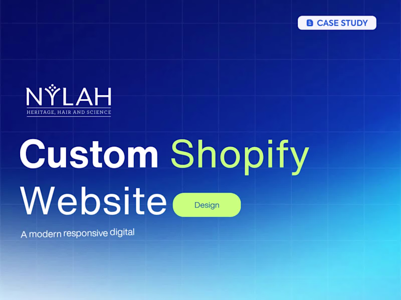 Cover image for Nylah's Naturals Custom Shopify Website